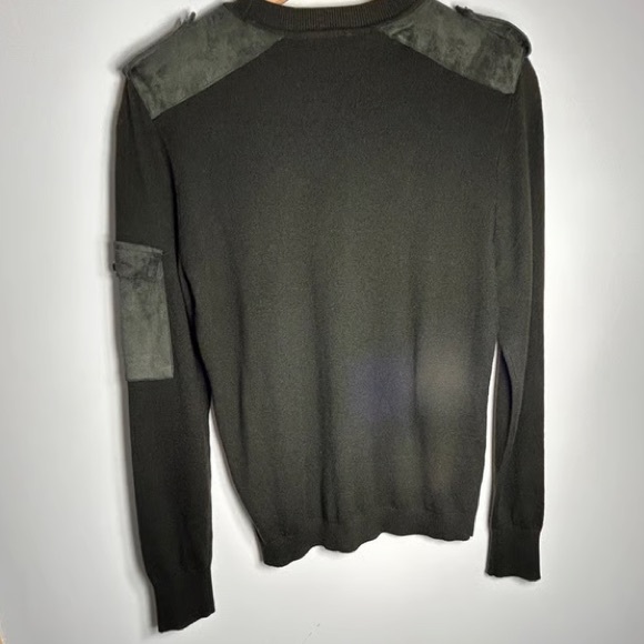 GORGEOUS TED BAKER London Utility sweater utility green  MSRP:$198.00 - Picture 5 of 10